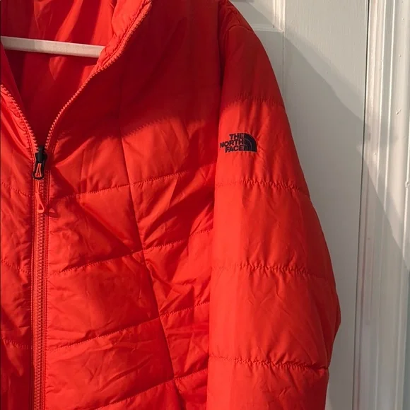 Orange TNF Puffer Jacket - Picture 2 of 7